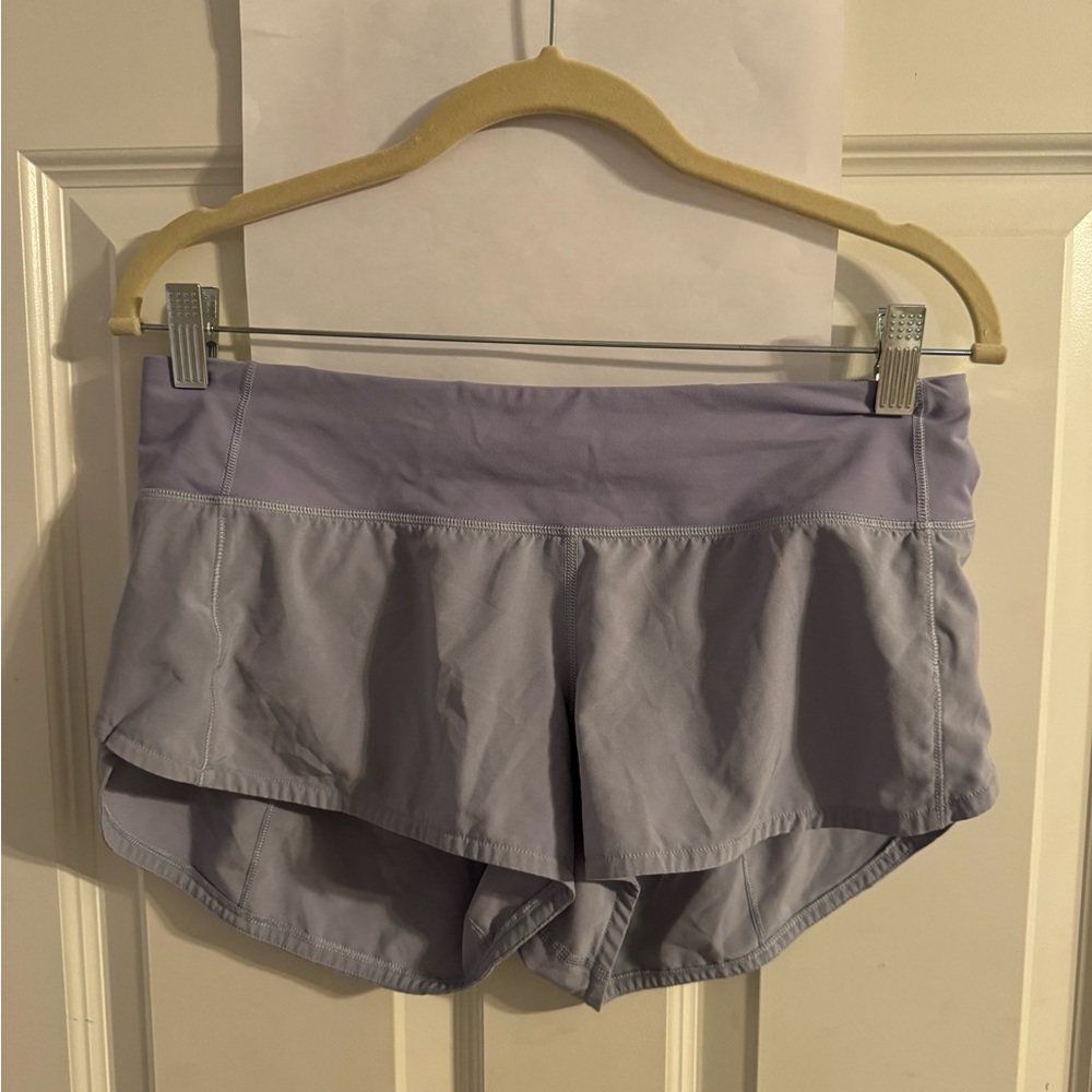 Lululemon Speed Up shorts - light purple
